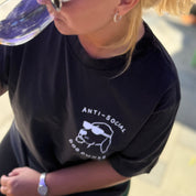 Vintage Black T-shirt - Anti-Social Dog Owner