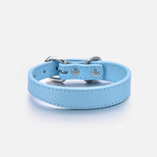 Collar fino para perro Baby Blue