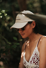 Gorra de mezclilla beige - Mamá de peludos