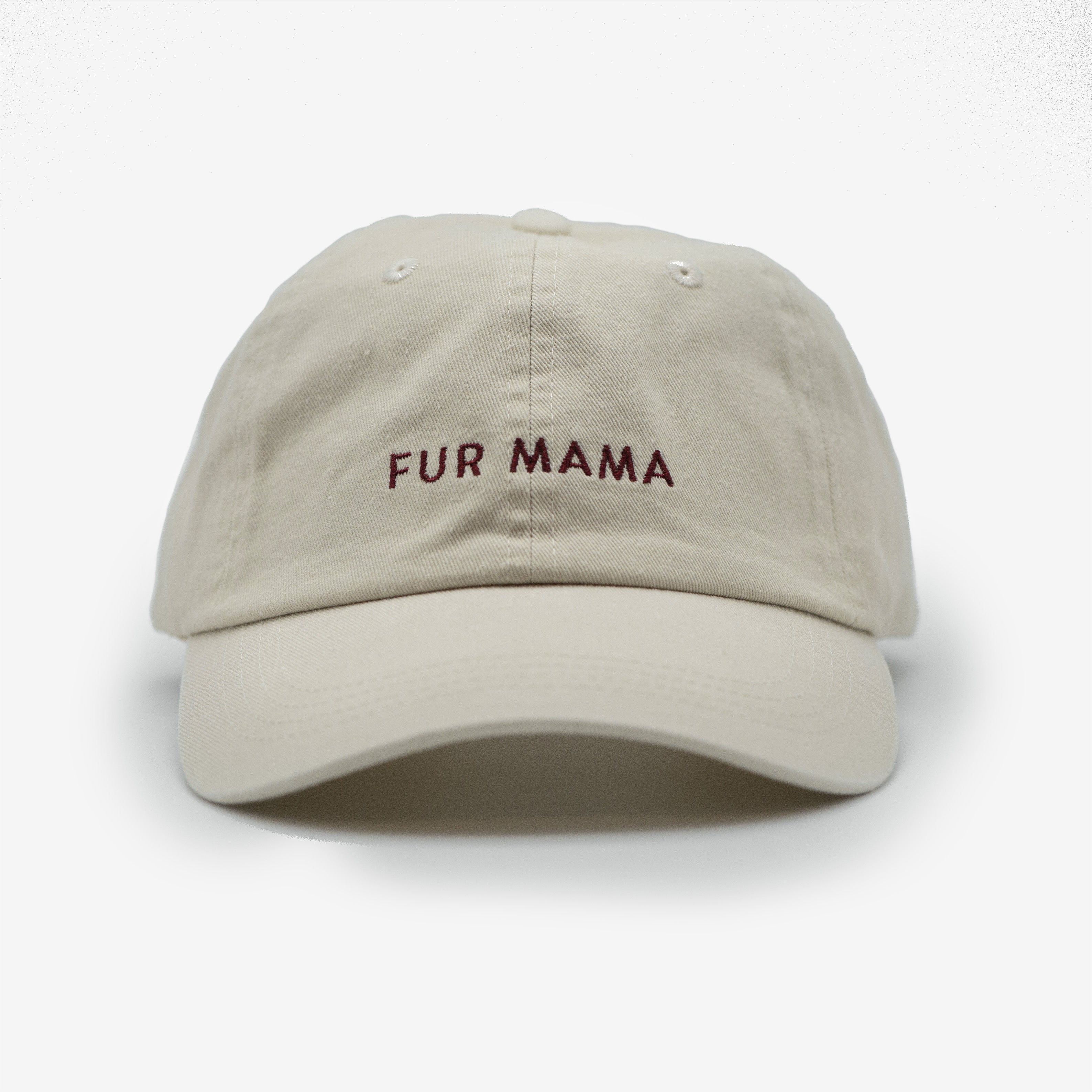 Gorra de mezclilla beige - Mamá de peludos