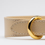 Beige Collar para Perro Delgado