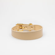 Beige Collar para Perro Delgado