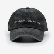 Gorra vaquera negra - Anti-Social Dog Owner