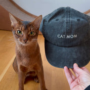 Gorra de mezclilla negra - Mamá Gato 