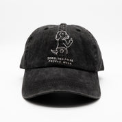 Gorra vaquera negra - Logotipo "Dogs. Because People Suck" 