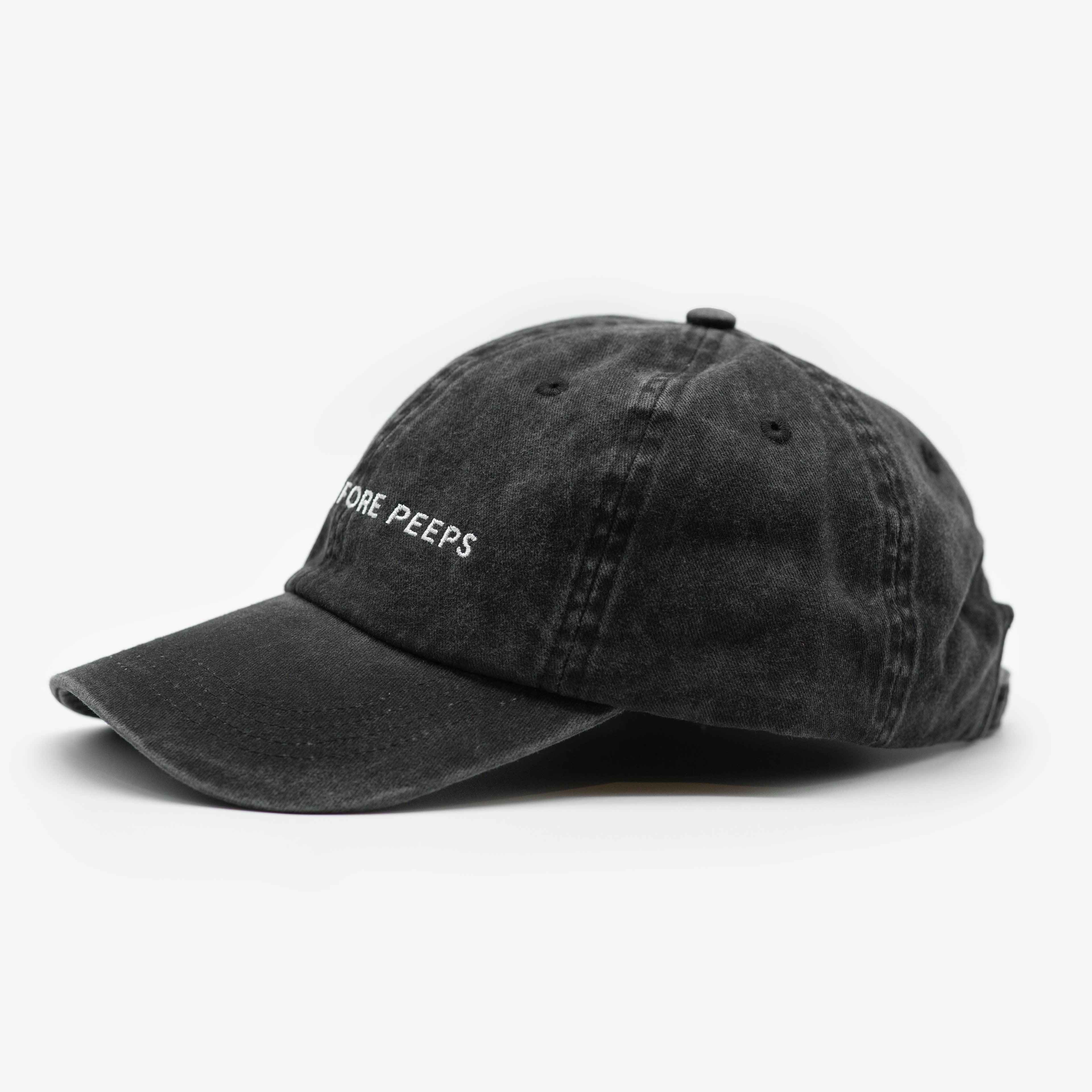 Gorra de mezclilla negra - Pups Before Peeps