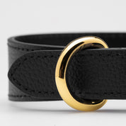 Collar para Perro Negro Delgado