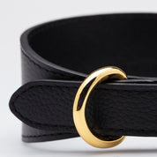 Collar de Perro Negro Ancho