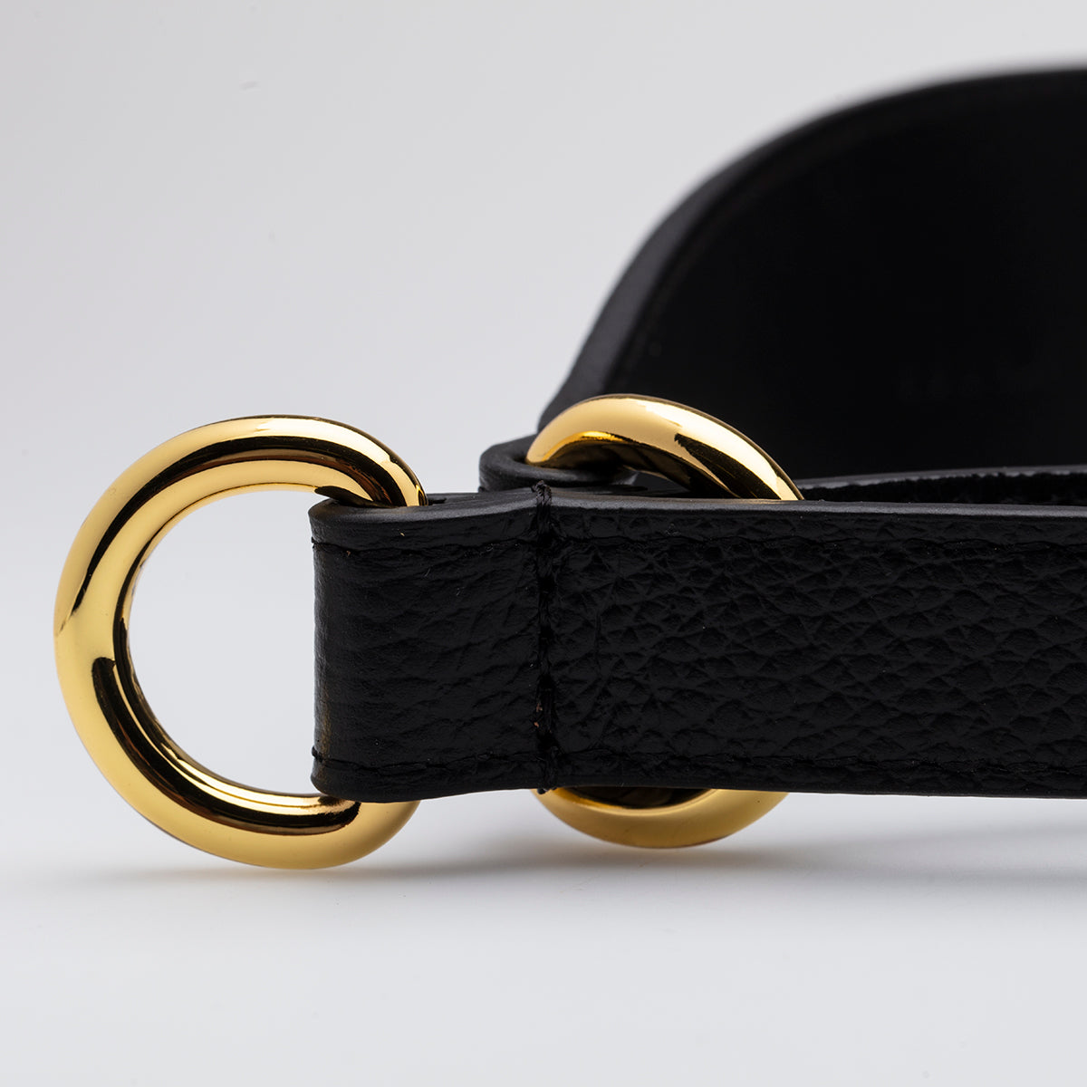 Martingala Ancha para Perro en Color Negro.