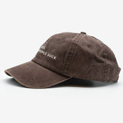 Gorra vaquera marrón - Dogs. Because People Suck
