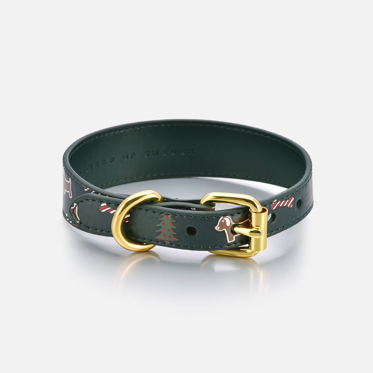 Collar fino de Navidad para perro