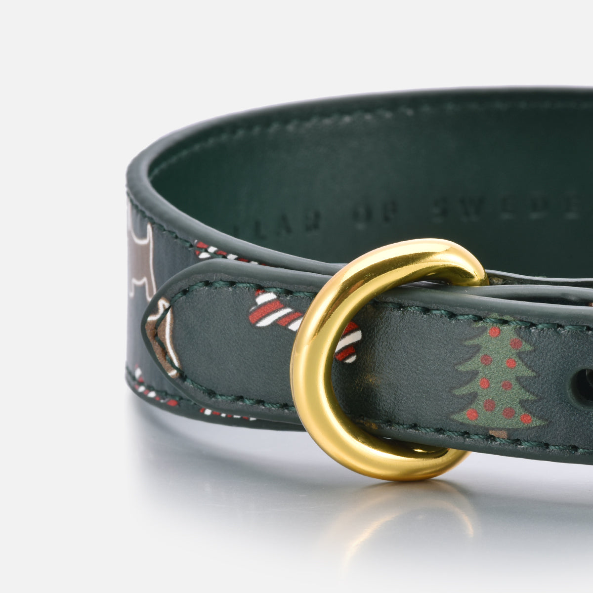 Collar fino de Navidad para perro