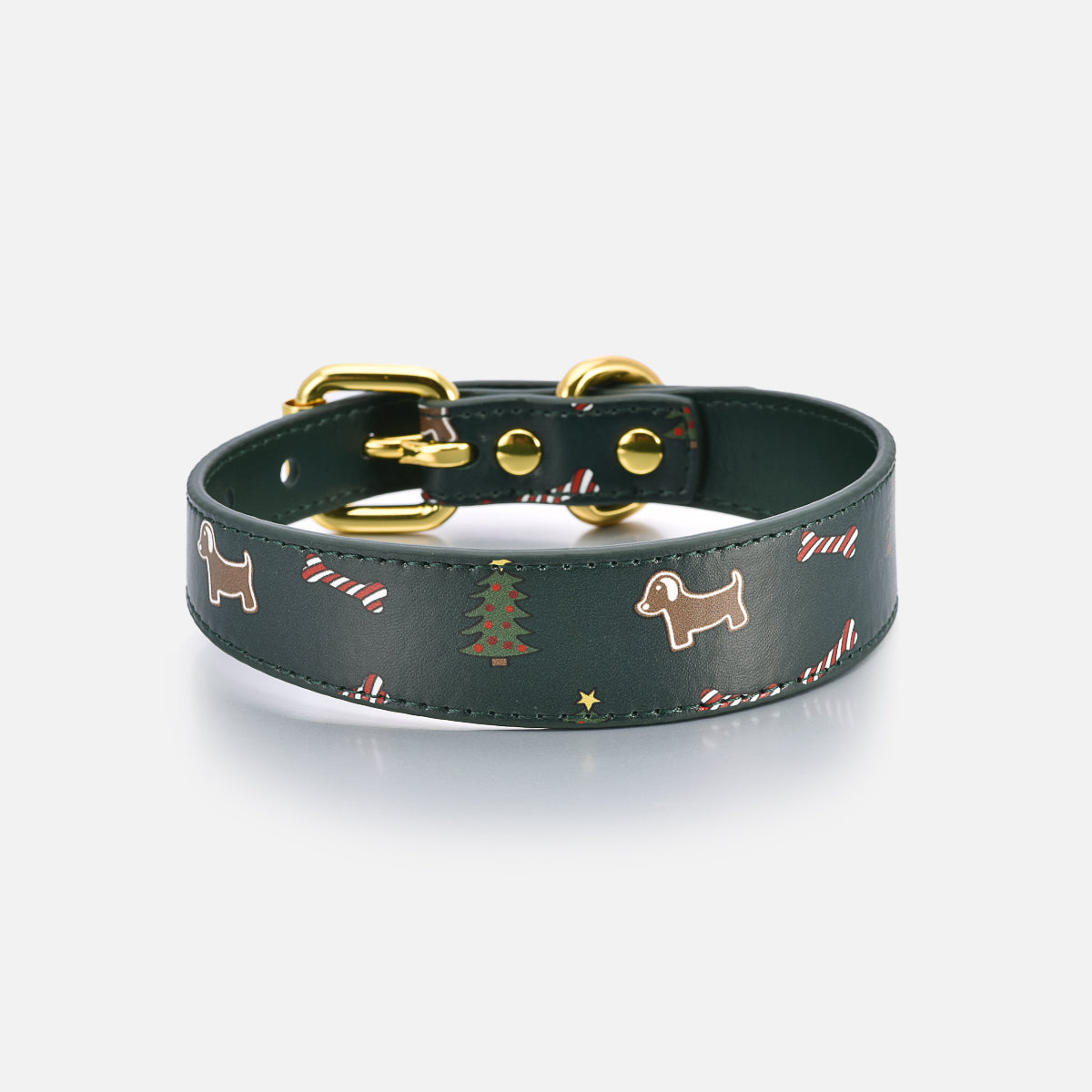 Collar fino de Navidad para perro