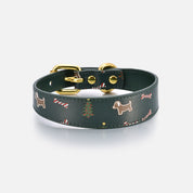 Collar fino de Navidad para perro