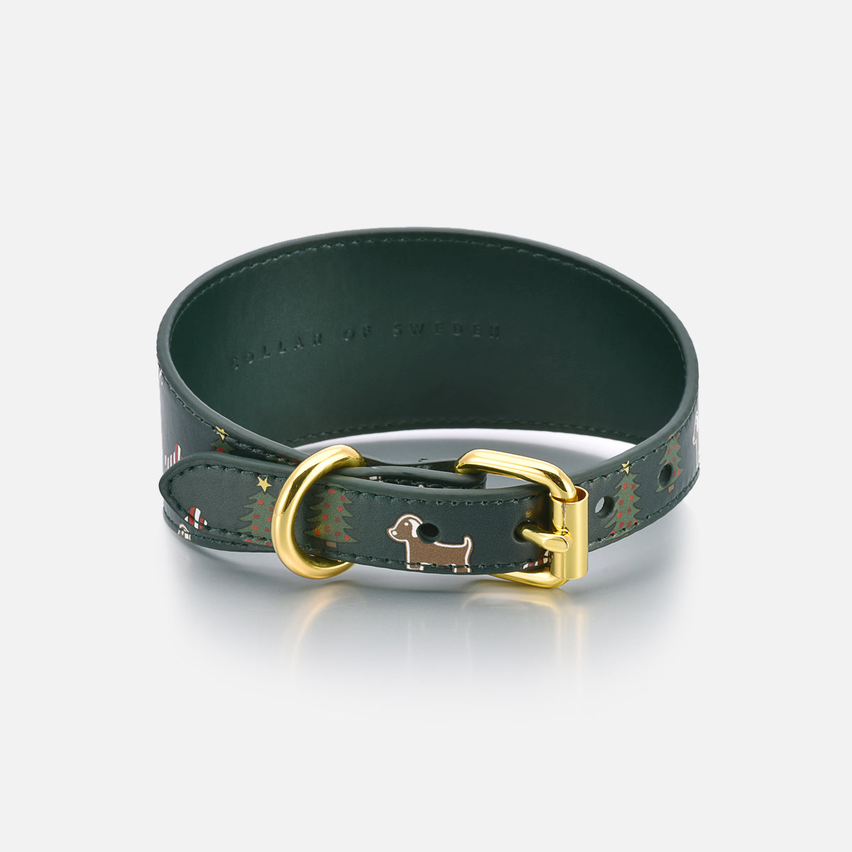 Collar de perro ancho de Navidad