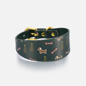 Collar de perro ancho de Navidad