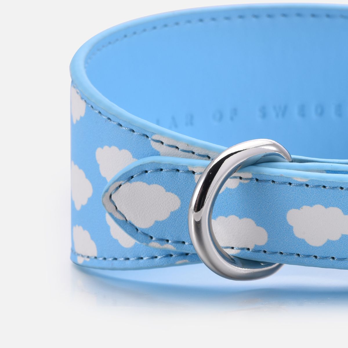 Collar Perro Nubes Ancho