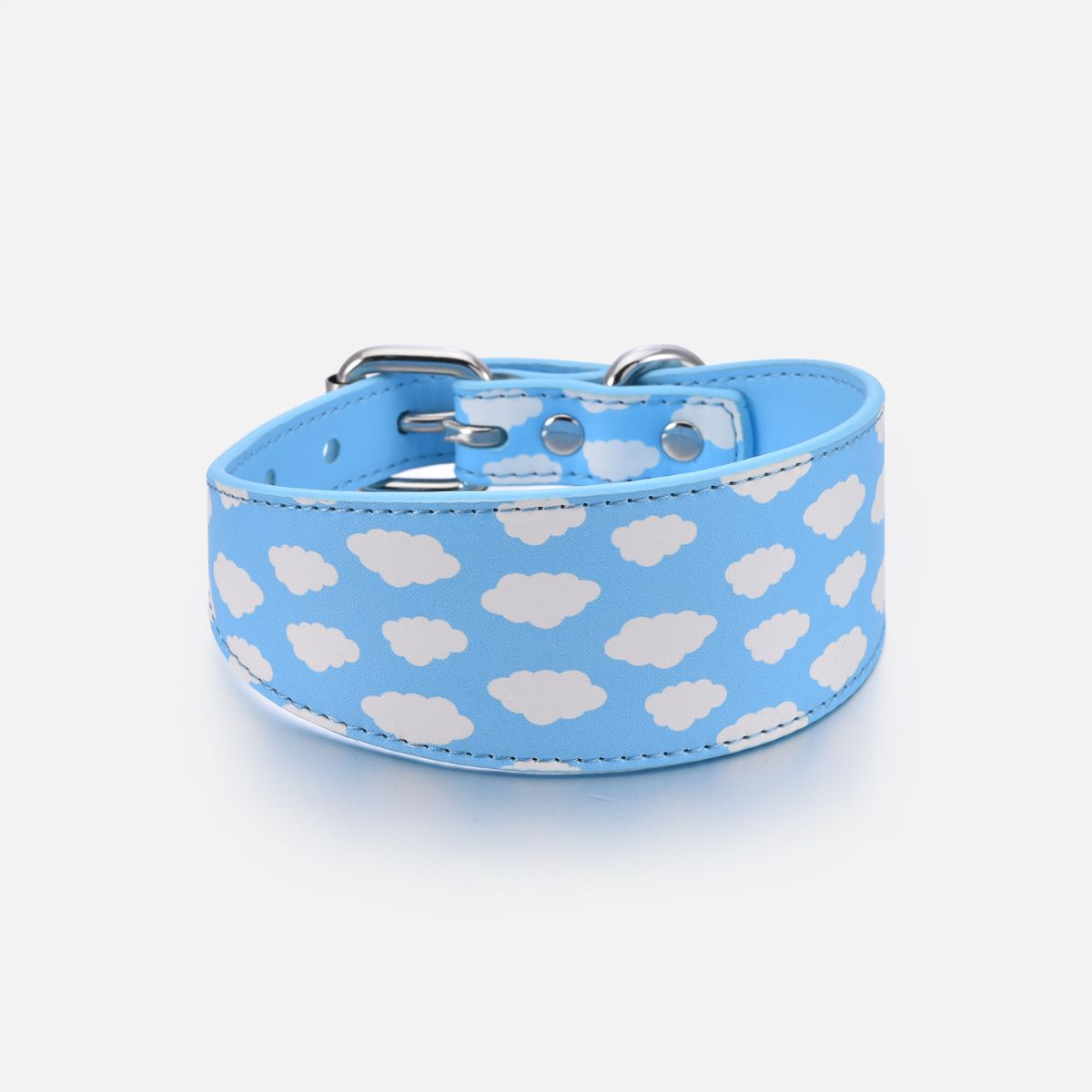 Collar Perro Nubes Ancho