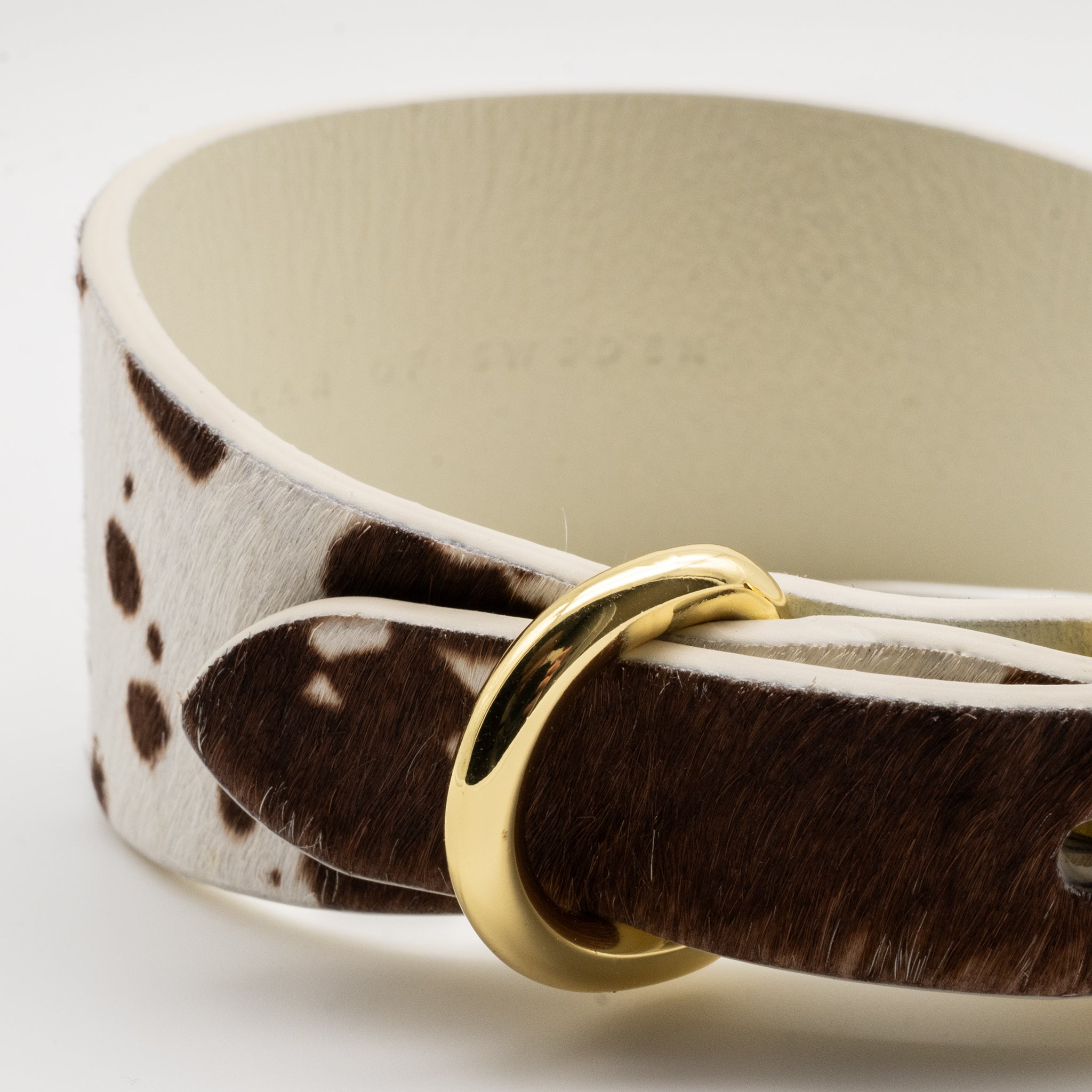 Collar de Perro de Vaca Ancho