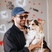 Gorra de mezclilla azul oscuro - El Padrino del Perro