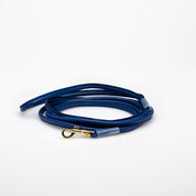 Correa para perro azul oscuro