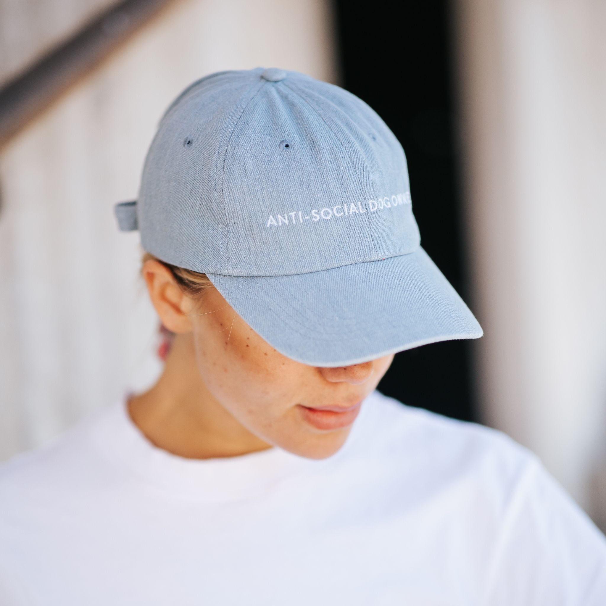 Gorra de mezclilla - Anti-Social Dog Owner