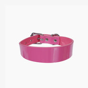 Collar para Perro Rosa Brillante Delgado