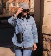Gorra de denim gris - Dogs & Wine Make Everything Fine 