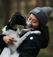 Gorro de lana gris -  Fur Mama