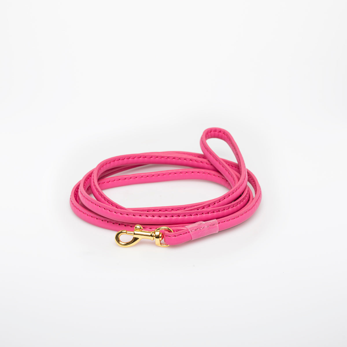 Correa para perro rosa intenso