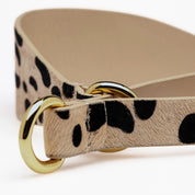 Leopardo Collar Martingale Ancho para Perros