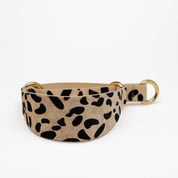 Leopardo Collar Martingale Ancho para Perros
