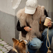 Off-White Wool Cap - Dogs. Because People Suck