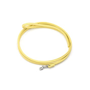 Correa para perro amarillo pastel