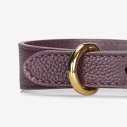 Plum Collar de Perro Delgado