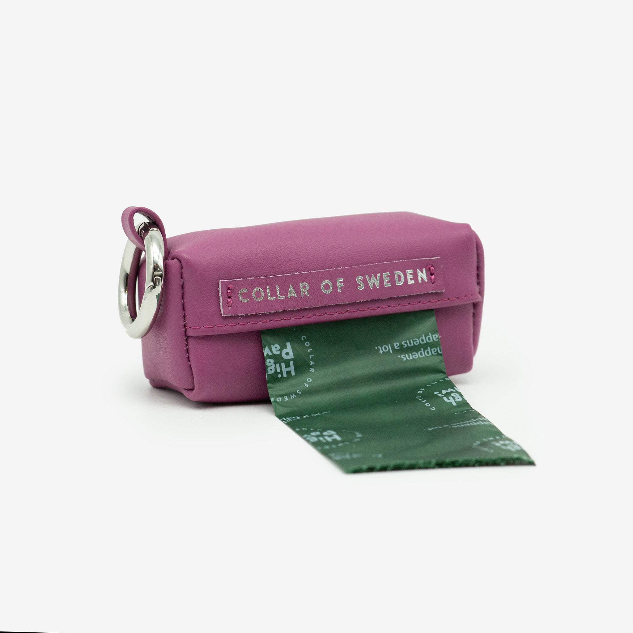 Porta bolsas de desechos de ciruela