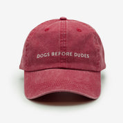 Gorra de mezclilla roja - Perros antes que chicos