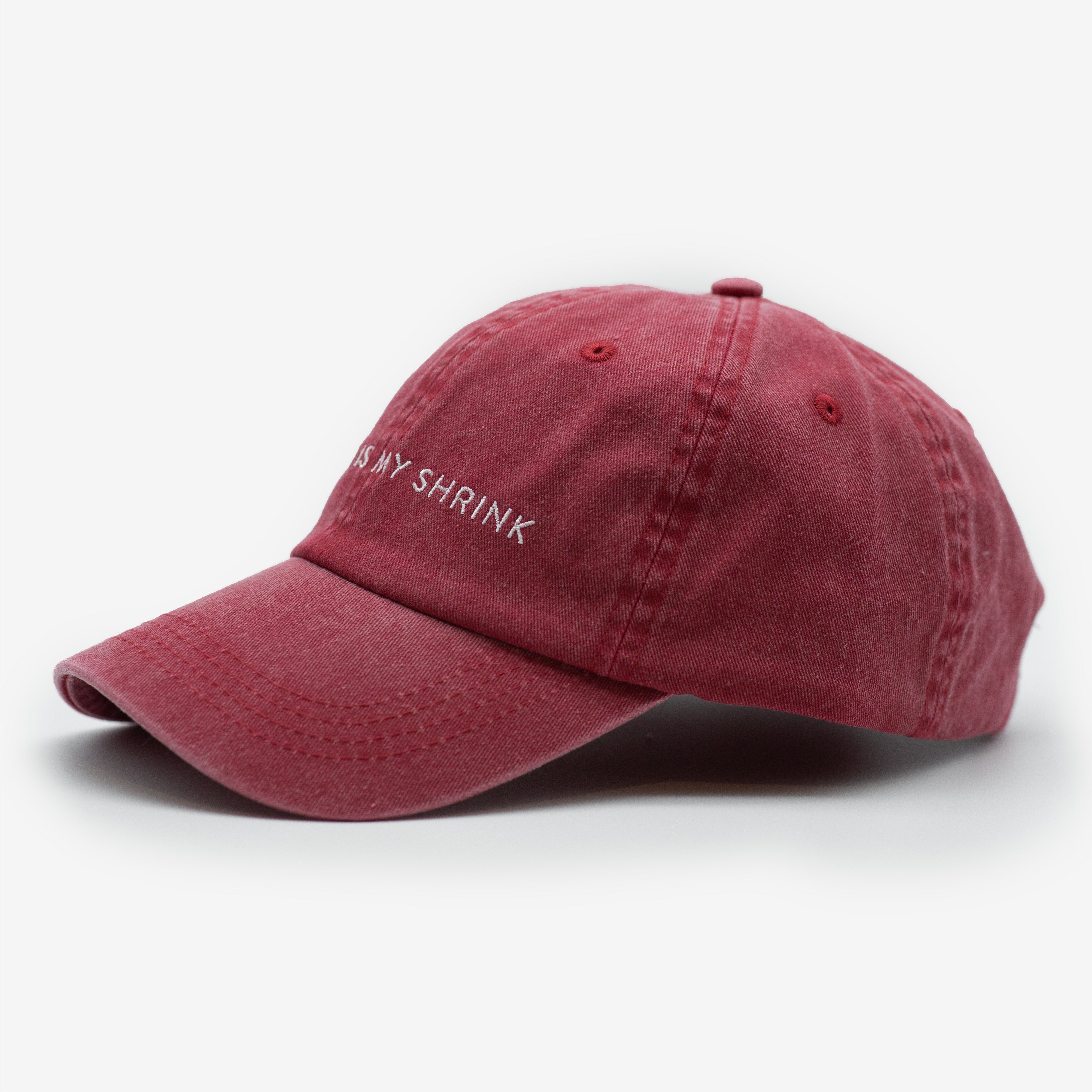 Gorra vaquera roja - My Dog Is My Shrink