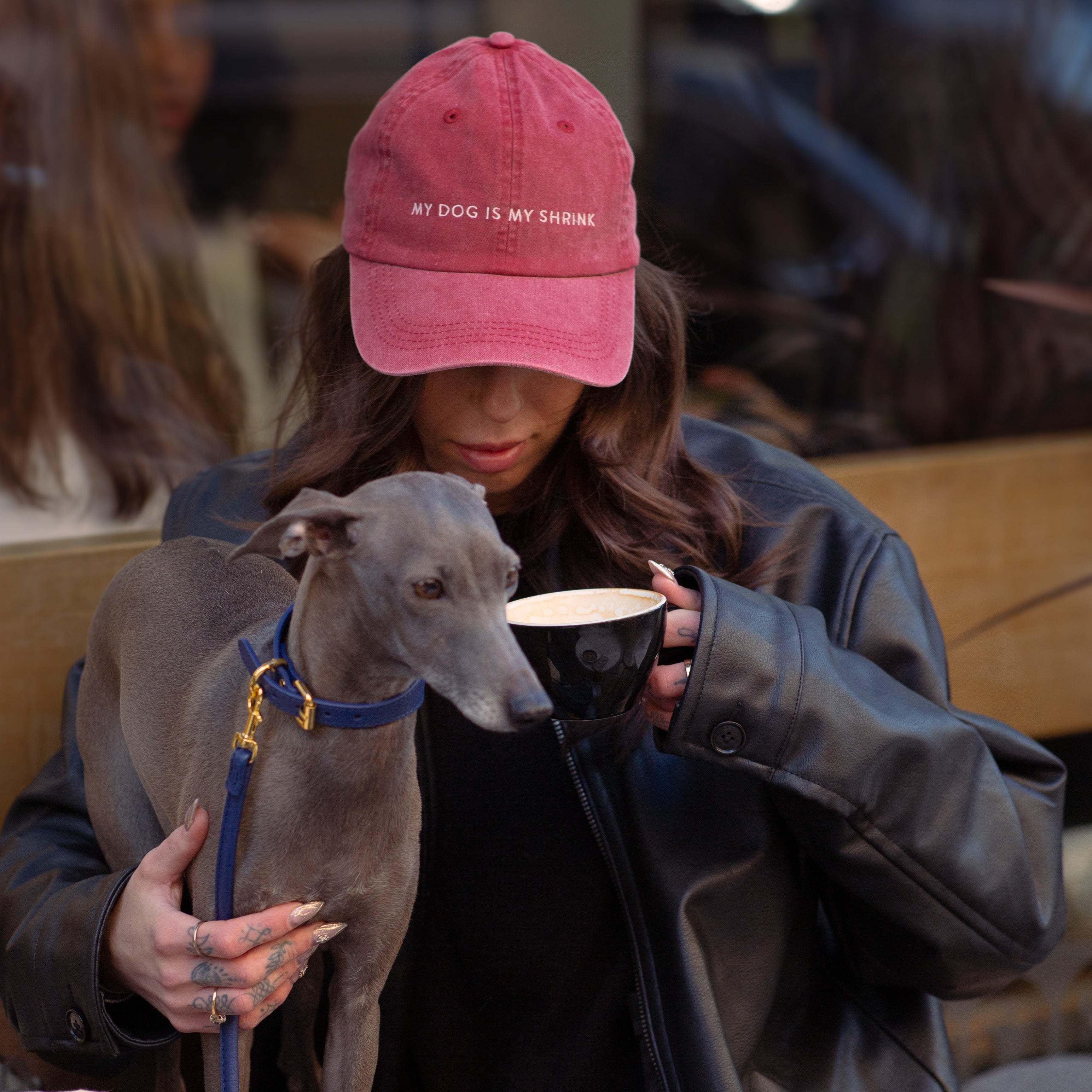 Gorra vaquera roja - My Dog Is My Shrink