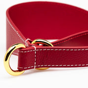 Rojo Collar Martingale Ancho