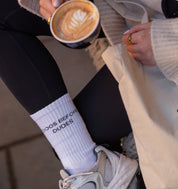 Calcetines de tubo blanco - Dogs Before Dudes