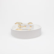 Collar Blanco para Perro Delgado