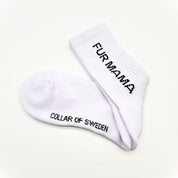 Calcetines de tubo blancos - Fur Mama