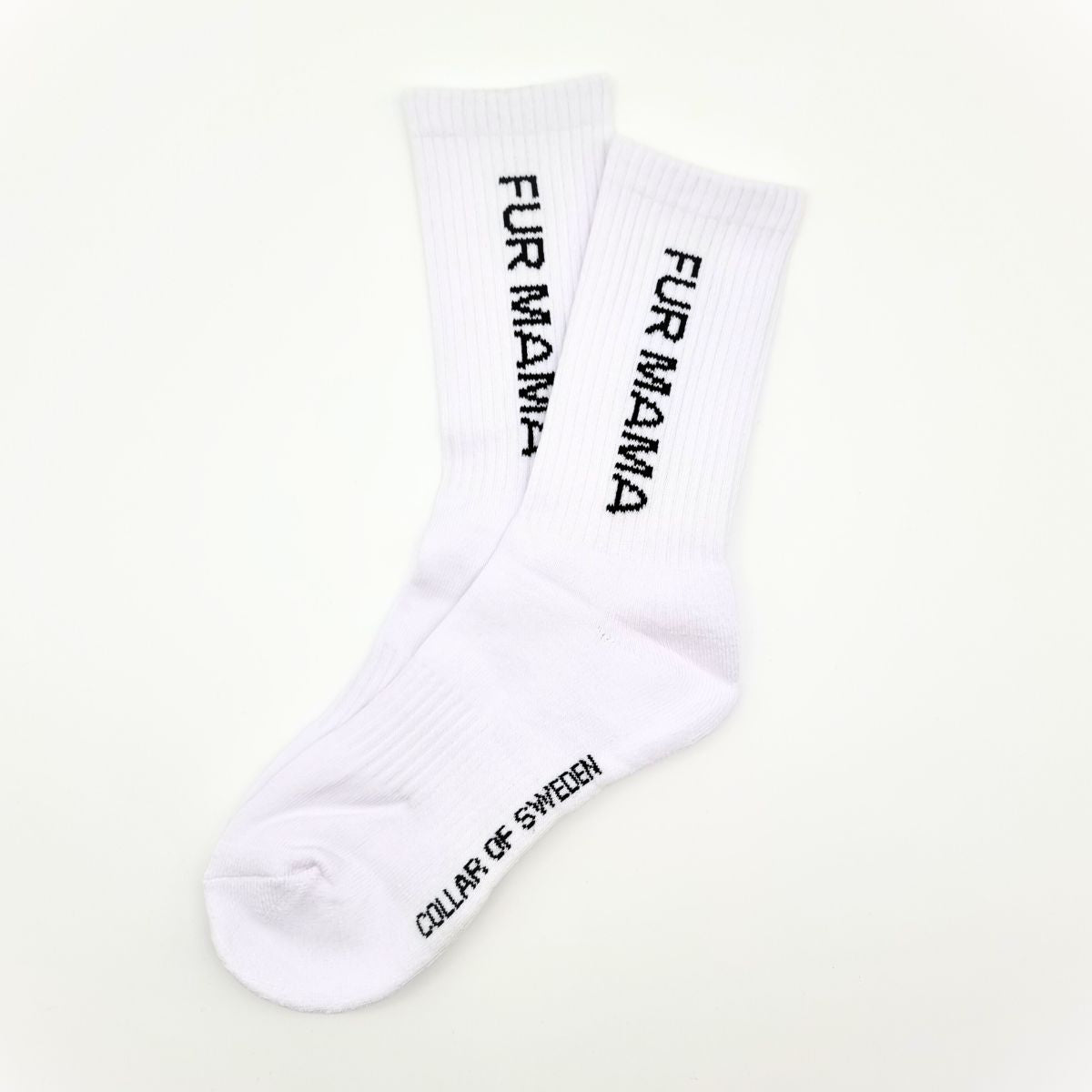 Calcetines de tubo blancos - Fur Mama