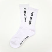 Calcetines de tubo blancos - Fur Mama