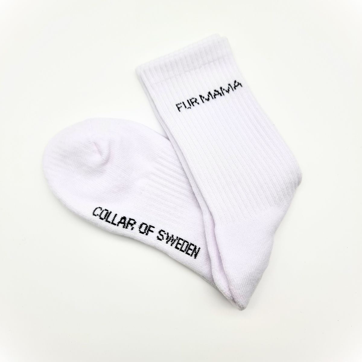 Calcetines de tubo blancos - Fur Mama