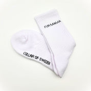 Calcetines de tubo blancos - Fur Mama